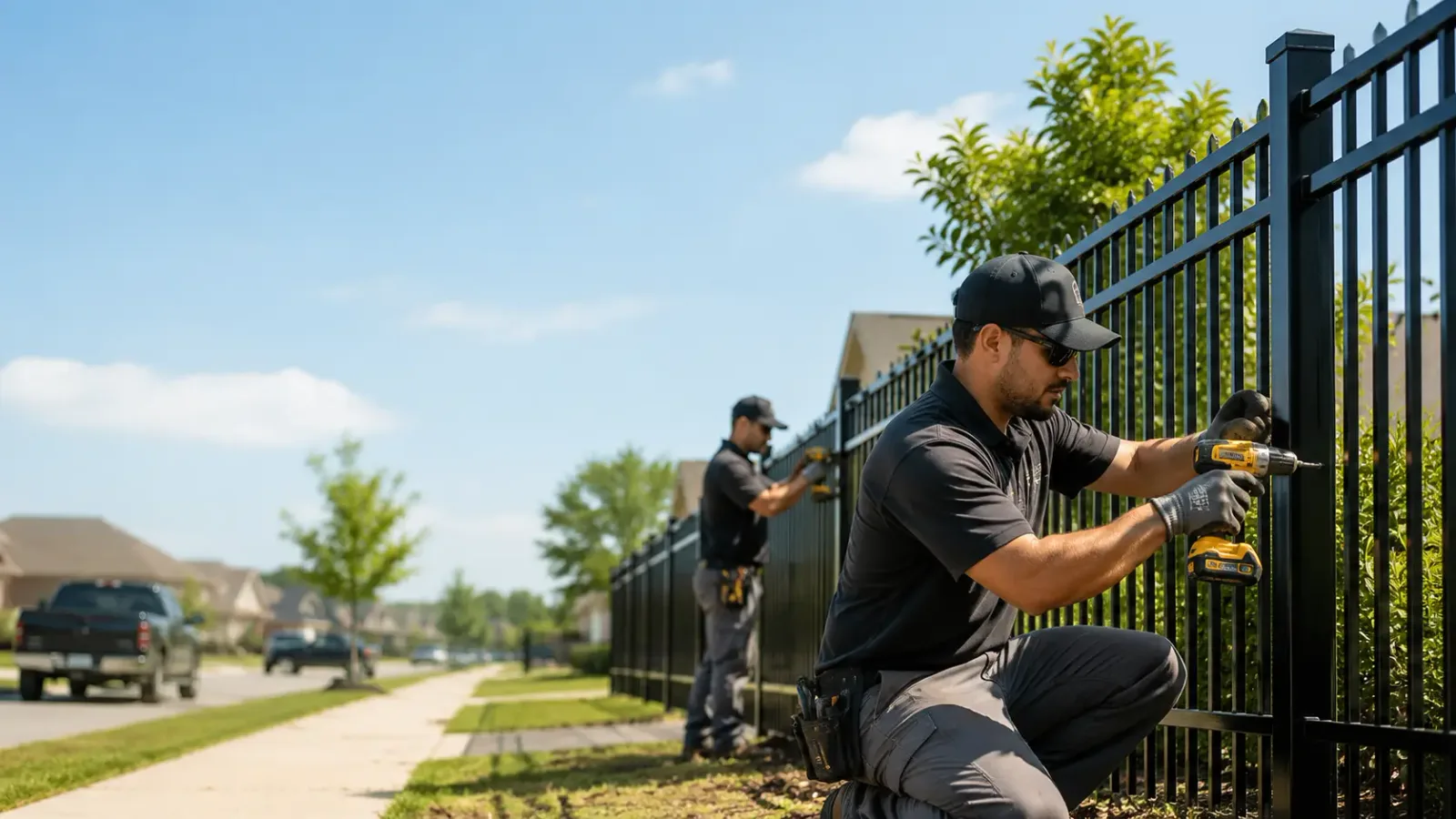 Metal Fence Installation in Brewster, MA